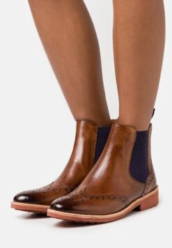 MELVIN & HAMILTON Selina - Classic Ankle Boots - Wood/Purple