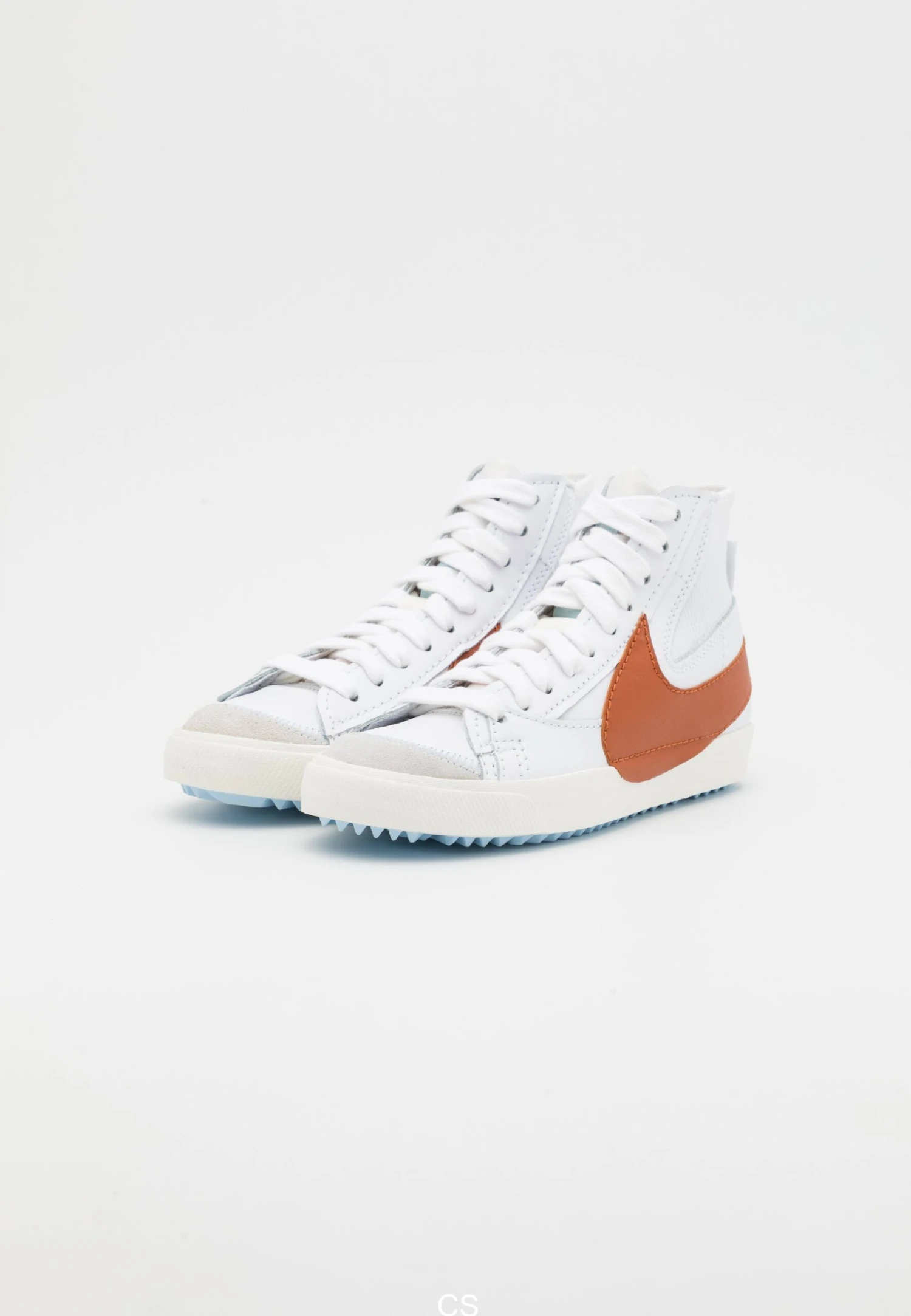 Nike Sportswear Blazer Mid '77 Jumbo Unisex - High-Top Trainers - White/Dark Russet/Sail/Celestine Blue/Team Orange 2 Nike Sportswear Blazer Mid '77 Jumbo Unisex - High-Top Trainers - White/Dark Russet/Sail/Celestine Blue/Team Orange - Image 2