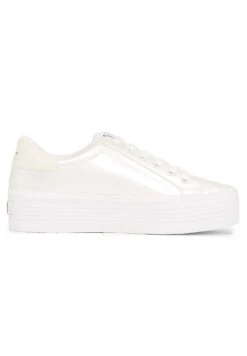 Calvin Klein Jeans Vulc FlatformNy Pearl Wn - Trainers - Pearlized Bright White 11 Calvin Klein Jeans Vulc FlatformNy Pearl Wn - Trainers - Pearlized Bright White -Famous Lady Shoe Store 9f97bad102ce42a69a153b3c0fcc9fb0