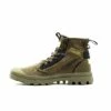 Palladium Pampa Hi Re-Craft Unisex - Lace-Up Ankle Boots - Olive Night