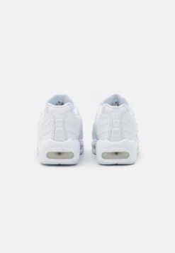 Nike Sportswear Air Max 95 - Trainers - White/Metallic Silver 7 Nike Sportswear Air Max 95 - Trainers - White/Metallic Silver -Famous Lady Shoe Store a40125113cdb4a37abddecc02a2d080f