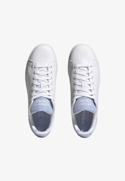Adidas Originals Stan Smith Unisex - Trainers - Ftwr White/Ftwr White/Blue Dawn -Famous Lady Shoe Store a411011294a2400aa8193556da586aca
