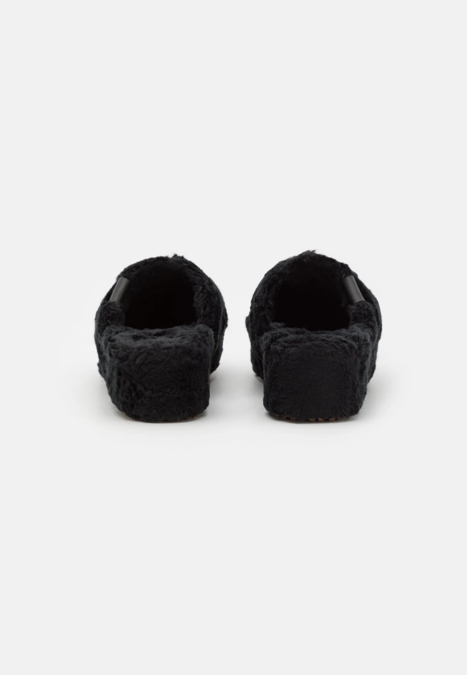 Ugg Fuzz Sugar - Heeled Mules - Black 4 Ugg Fuzz Sugar - Heeled Mules - Black - Image 4
