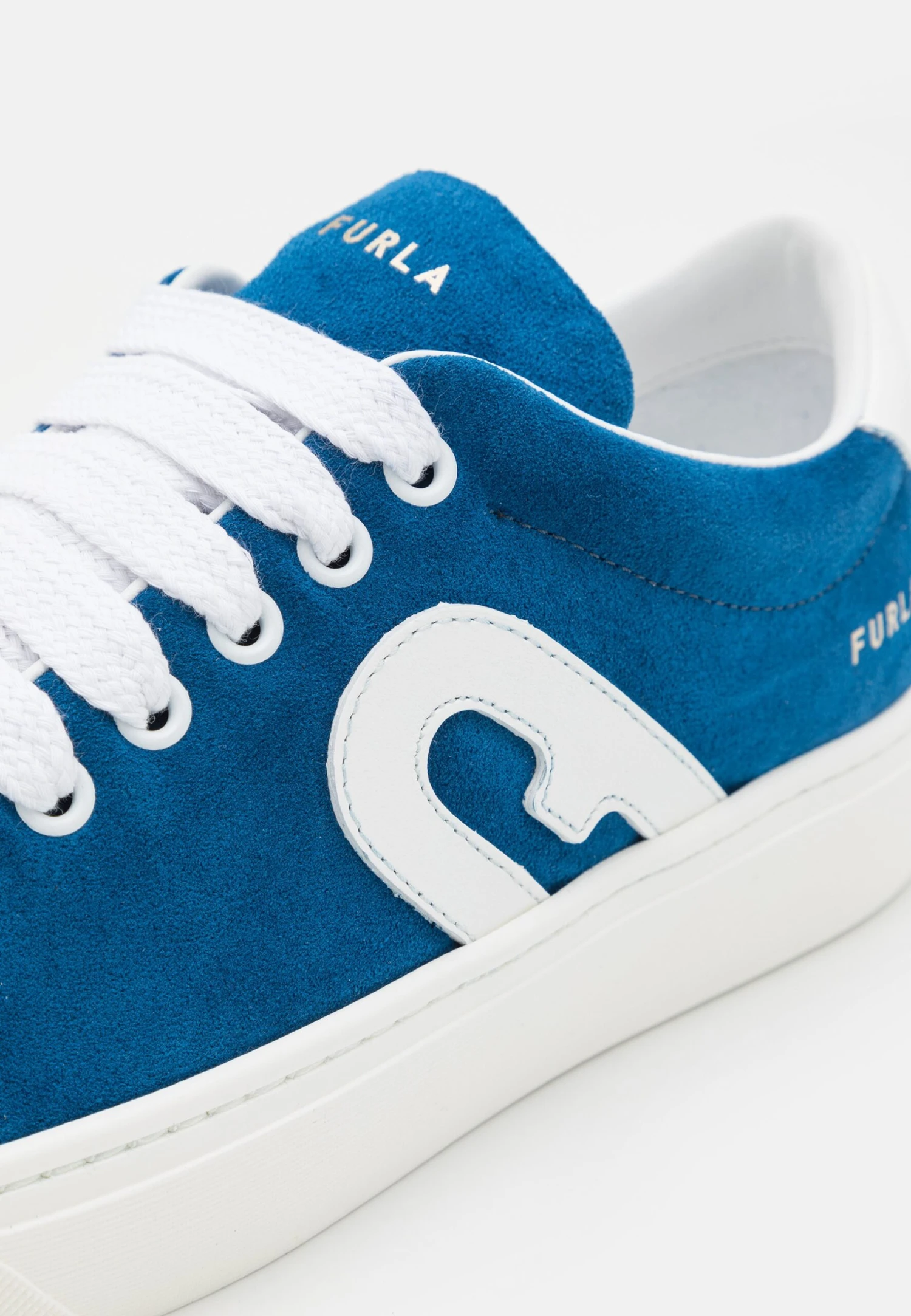Furla Lace Up Trainers - Trainers - Blue Jay/Talco 7 Furla Lace Up Trainers - Trainers - Blue Jay/Talco - Image 7
