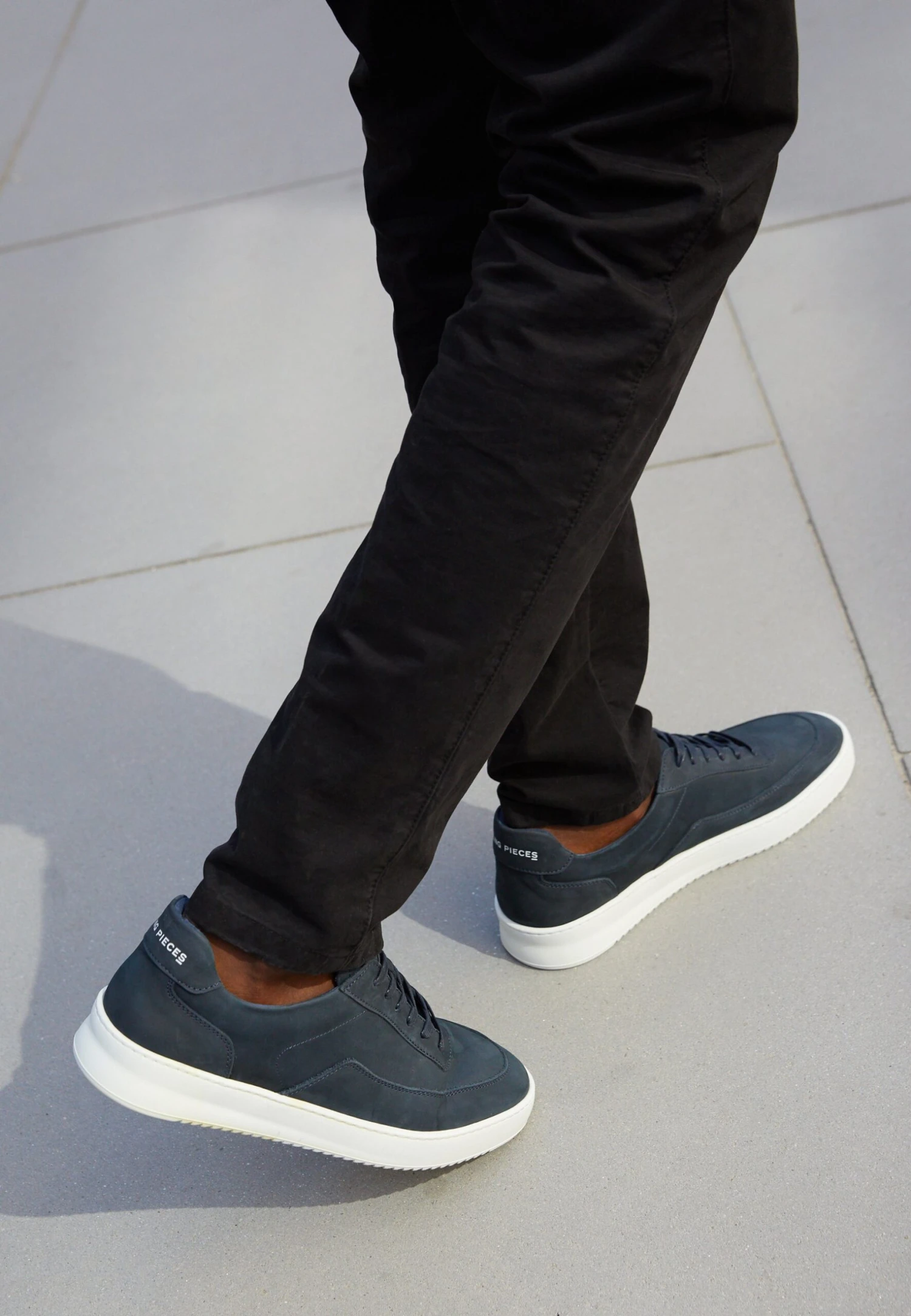 Filling Pieces Mondo Ripple Unisex - Trainers - Navy Blue 5 Filling Pieces Mondo Ripple Unisex - Trainers - Navy Blue - Image 5