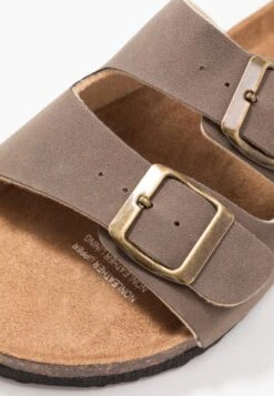 Rex Double Buckle Slide - Mules -Famous Lady Shoe Store bd4b6c2adde8480598a8e6cfdb8c8cdf