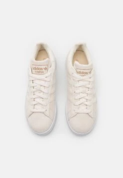Adidas Originals Campus 2- Trainers - White/Cloud White/Magic Beige -Famous Lady Shoe Store c5fbb92c87874f8286356846e3a1edf3