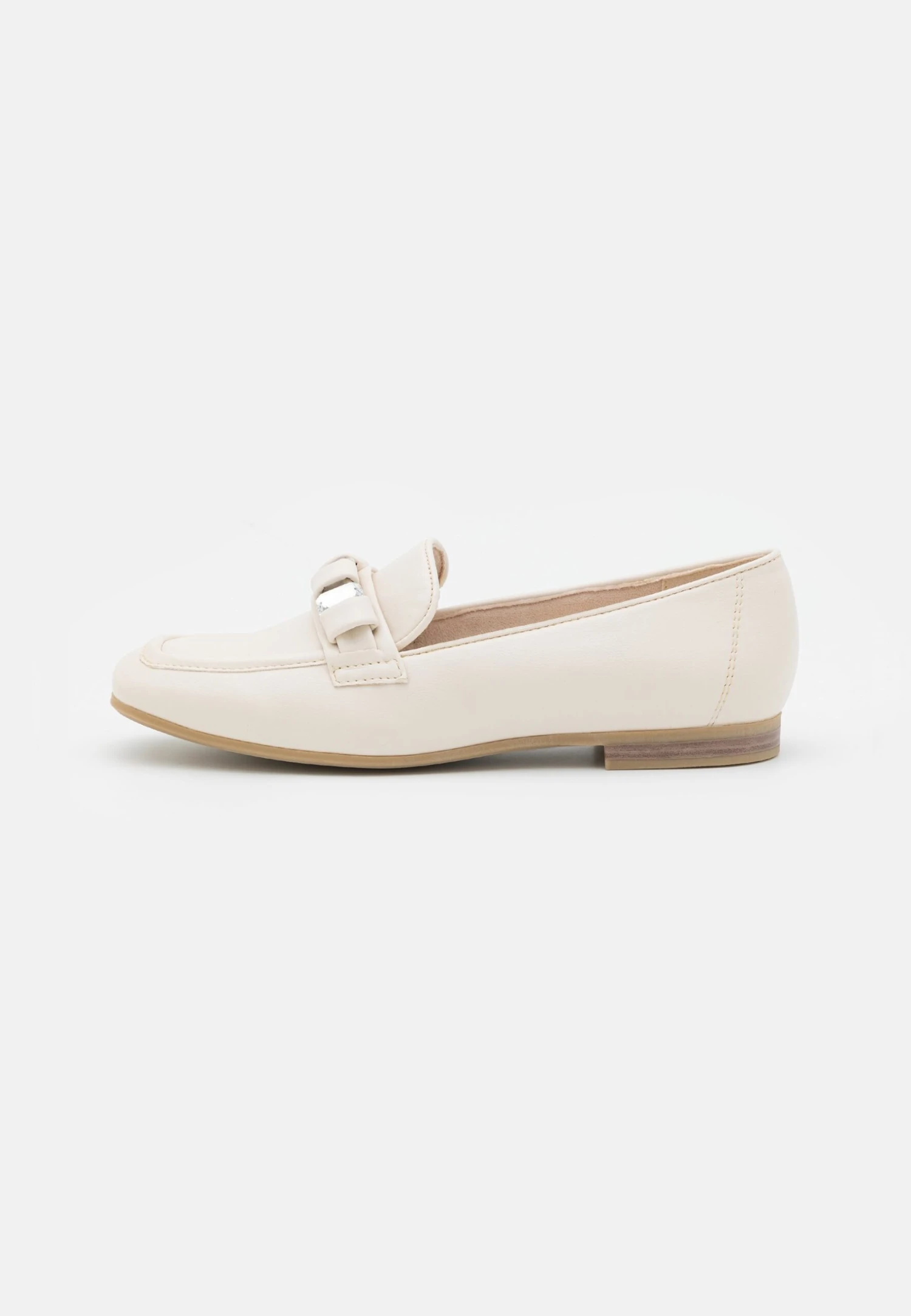 Marco Tozzi Slip-Ons - Cream 2 Marco Tozzi Slip-Ons - Cream - Image 2