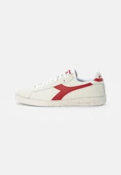 Diadora Game Waxed Unisex - Trainers - White/Red Pepper