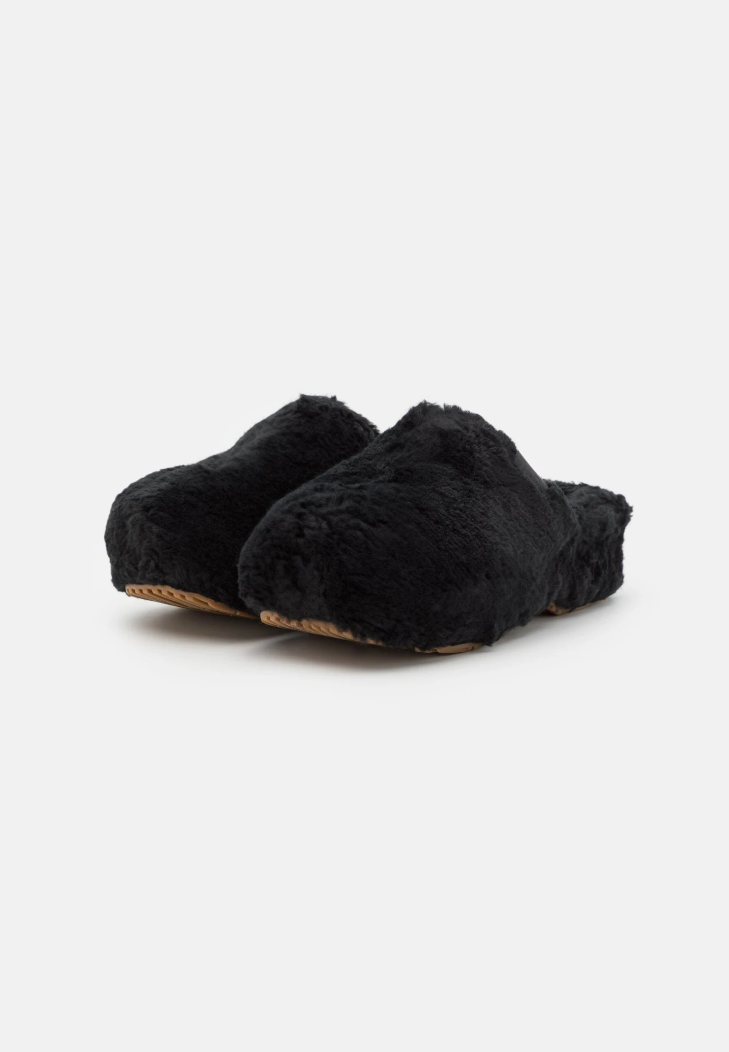 Ugg Fuzz Sugar - Heeled Mules - Black 3 Ugg Fuzz Sugar - Heeled Mules - Black - Image 3