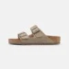 Birkenstock Arizona Vegan - Slippers - Gray Taupe