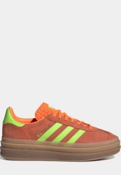 Adidas Originals Gazelle Bold- Trainers - Orange -Famous Lady Shoe Store d4a0308b7ba8450e8dc3c2fd0483b58c
