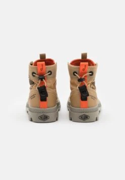 Palladium Pampa Travel Lite Unisex - Lace-Up Ankle Boots -Famous Lady Shoe Store d4bc79cb7d814686bc250d1c69c0a3ea