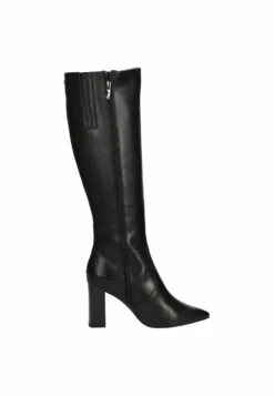 Caprice High Heeled Boots - Black Nappa -Famous Lady Shoe Store d9a2c54263894884bac8ce05b1a8c5f7