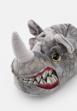 Rhino Slipper Unisex - Slippers - Grey -Famous Lady Shoe Store de8889d2c22b4ca5811ca0a30ce90436