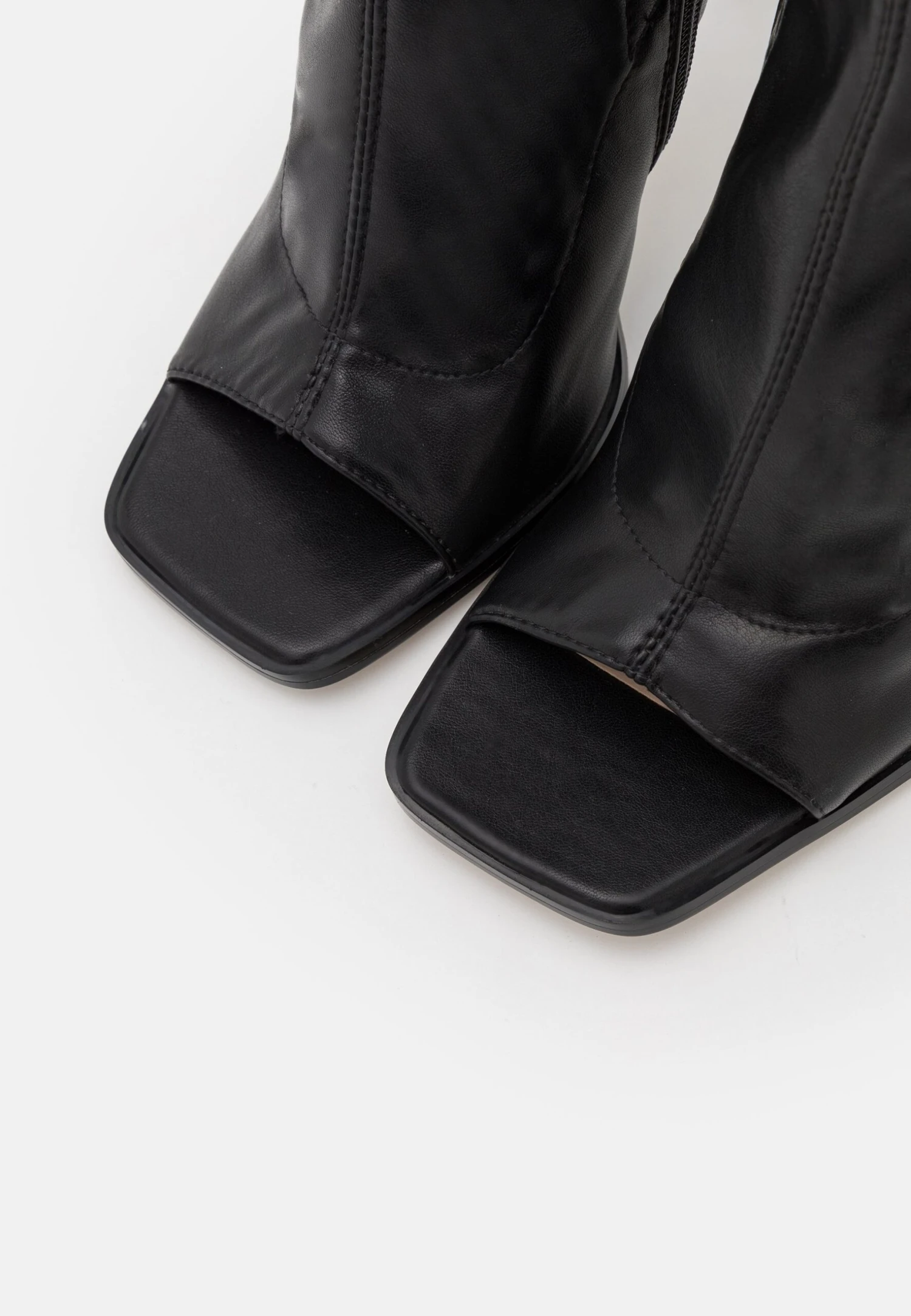 Raid Quarry - High Heeled Boots - Black 6 Raid Quarry - High Heeled Boots - Black - Image 6