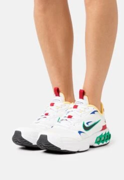 Nike Sportswear Zoom Air Fire - Trainers - Sail/Black/Stadium Green/Citron Pulse/Gym Red/Game Royal