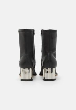 Squared Sockette 70 Boot - Classic Ankle Boots - Black -Famous Lady Shoe Store e2b71cc31f9441a8b603b94460e87c6a