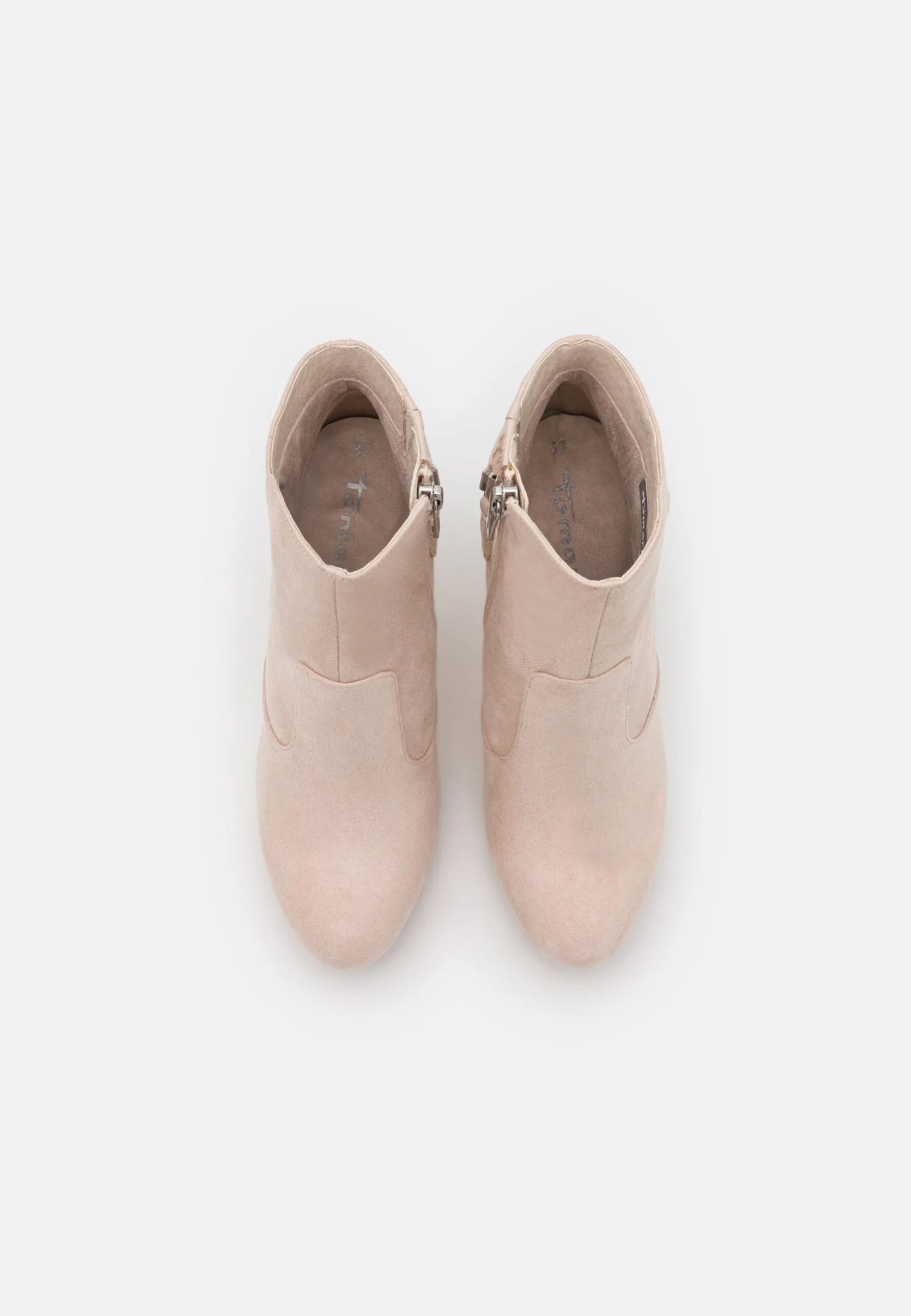 Tamaris Classic Ankle Boots - Ivory 6 Tamaris Classic Ankle Boots - Ivory - Image 6