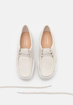 Clarks Originals Wallabee Cup - Casual Lace-Ups - White 11 Clarks Originals Wallabee Cup - Casual Lace-Ups - White -Famous Lady Shoe Store e7d02cfd6cc14ba286828b0fd83e47f6