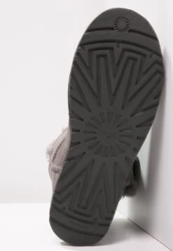 Ugg Mini Bailey Button - Ankle Boots - Grey 10 Ugg Mini Bailey Button - Ankle Boots - Grey -Famous Lady Shoe Store eb2df313c4954a4c83a91fb9aa812d2d