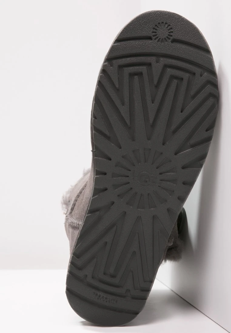 Ugg Mini Bailey Button - Ankle Boots - Grey 5 Ugg Mini Bailey Button - Ankle Boots - Grey - Image 5