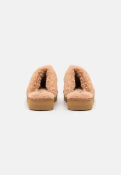 Even&Odd Platform - Slippers - Cognac -Famous Lady Shoe Store eeb7dbbee6aa42f8bfb5be42467dfa50