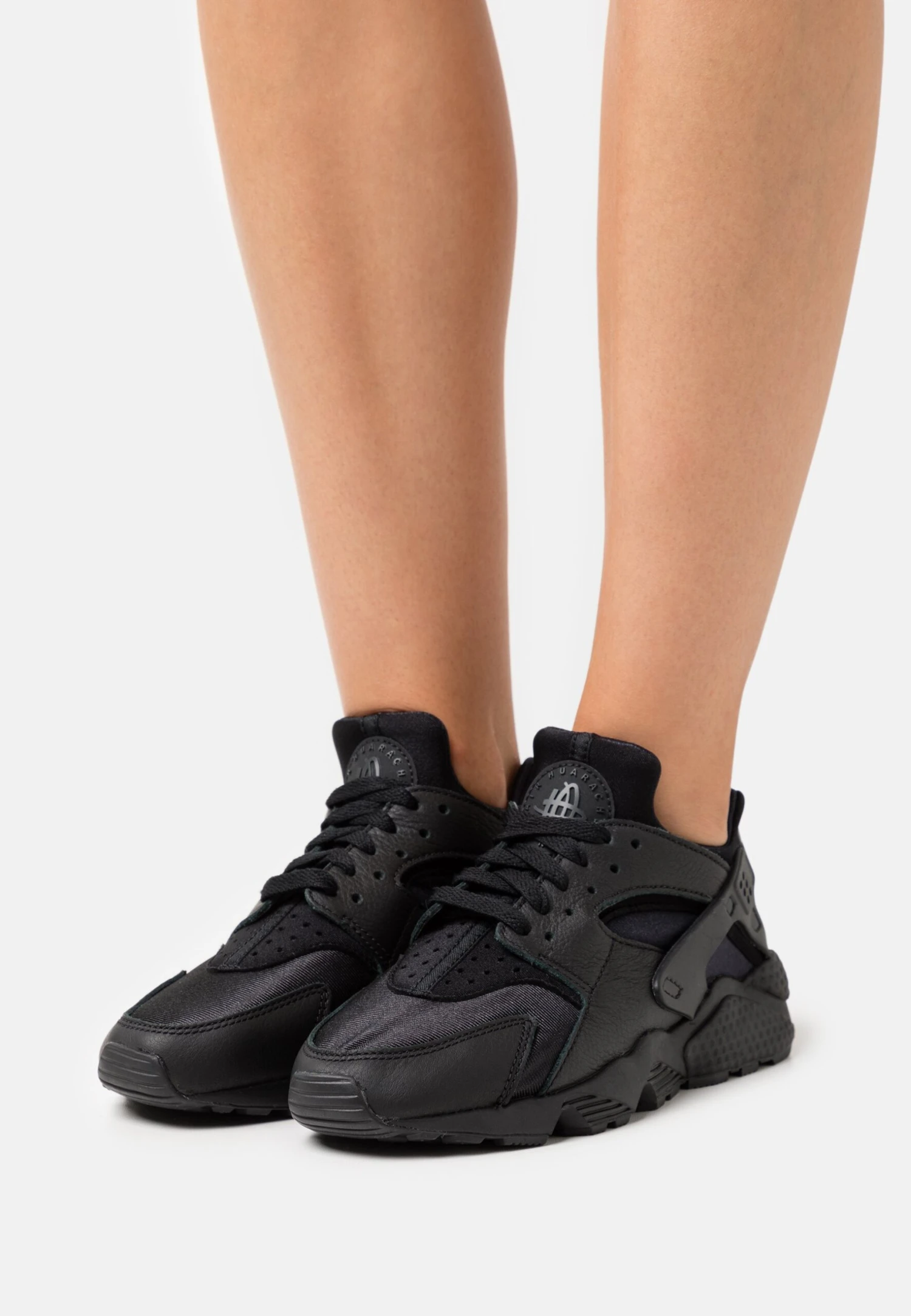 Nike Sportswear Air Huarache - Trainers - Black/Anthracite 1 Nike Sportswear Air Huarache - Trainers - Black/Anthracite