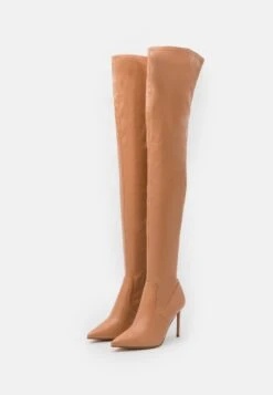 Steve Madden Late Night - Over-The-Knee Boots - Tan Paris -Famous Lady Shoe Store f84fb87f428e4df3ba239529ae79b7f0