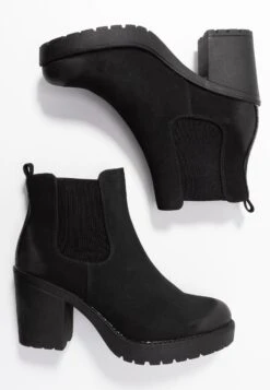 Anna Field Winter Booties - Ankle Boots - Black 10 Anna Field Winter Booties - Ankle Boots - Black -Famous Lady Shoe Store f9efde4f4dc34785a6bd990d76c413d3