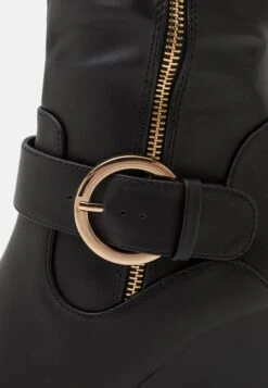 Anna Field Wedge Boots - Black -Famous Lady Shoe Store faf0e0bf59ce42b2a7ff02965681b6ff