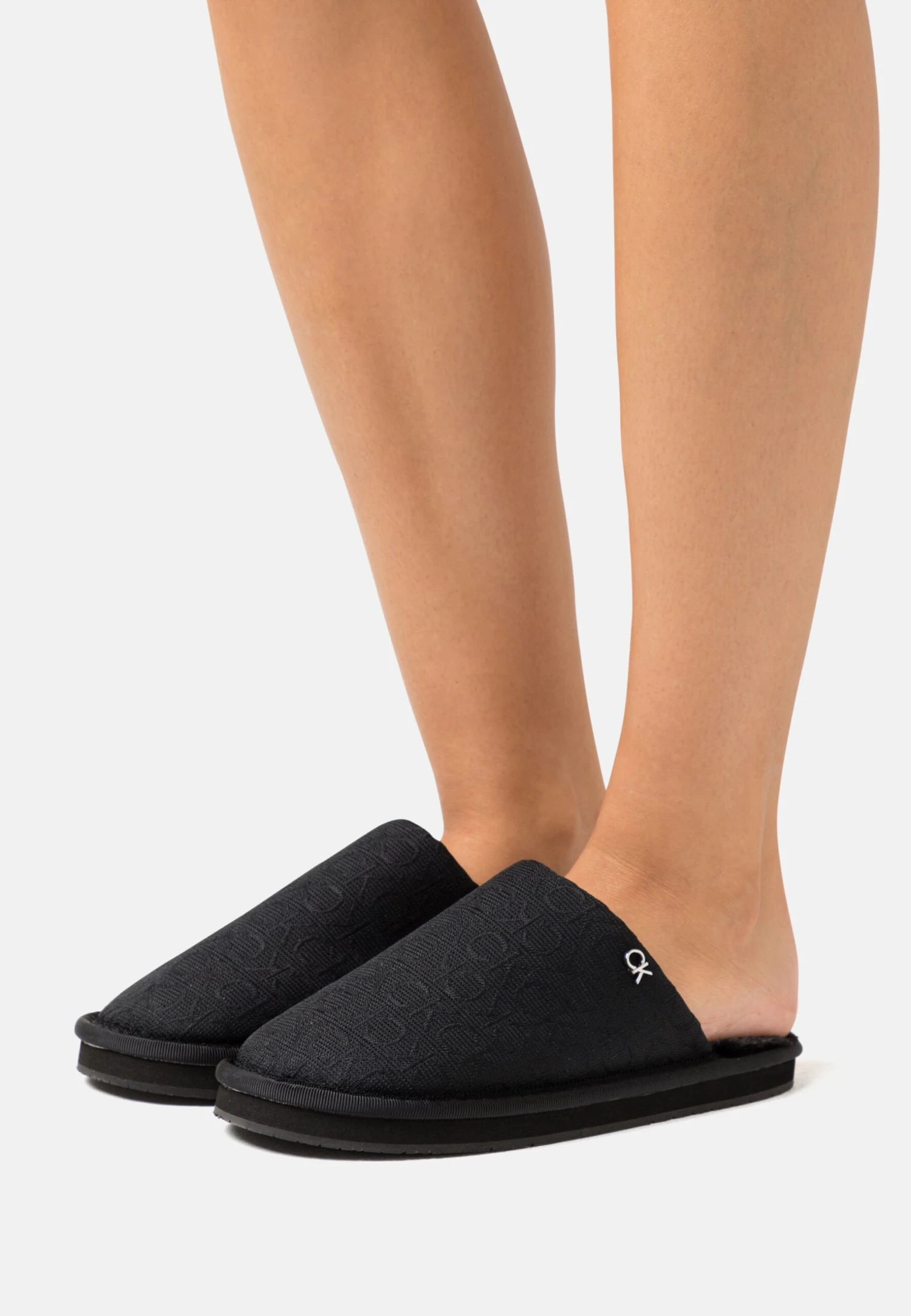 Calvin Klein Slippers - Ck Black 1 Calvin Klein Slippers - Ck Black