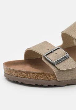 Birkenstock Arizona Vegan - Slippers - Gray Taupe -Famous Lady Shoe Store fde40609e83c4fcfadc947fec54e2d4f